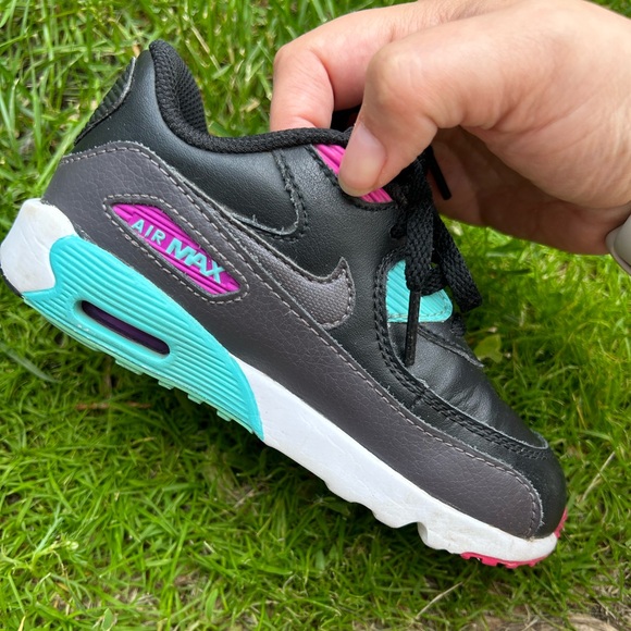Nike Air Max 90 Leather GS 'South Beach’ Size 10c - Picture 3 of 10